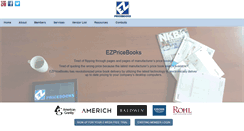 Desktop Screenshot of ezpricebooks.com