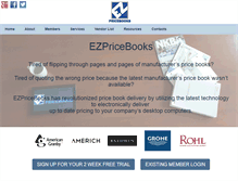 Tablet Screenshot of ezpricebooks.com